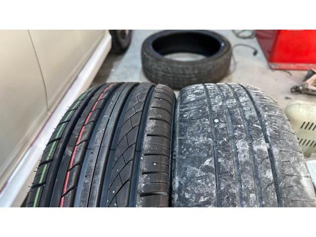 スズキ ワゴンRスティングレー タイヤ交換 MH23S / タイヤ交換も