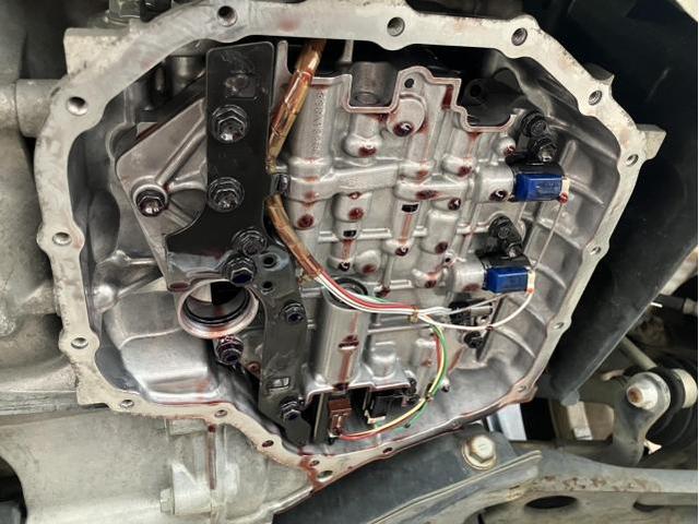 ダイハツ　ムーヴ　ミッション・駆動系修理・整備 LA100S　トルコン太郎　CVTF圧送交換　全量交換　ストレーナー交換　トルコン太郎設置店　岡山市北区　総社市　倉敷市　吉備中央町　高梁市　岡山市南区　岡山市中区　岡山市東区　ATF圧送交換