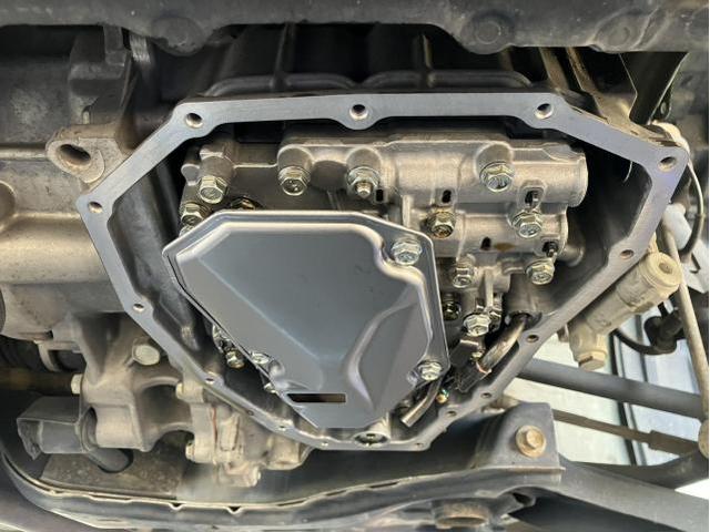 スズキ　スペーシア　ミッション・駆動系修理・整備　MK32S　トルコン太郎　CVTF圧送交換　全量交換　ストレーナー交換　フィルター交換　トルコン太郎設置店　岡山市北区　総社市　倉敷市　吉備中央町　高梁市　岡山市南区　岡山市中区