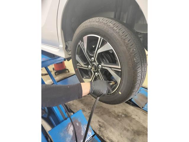 空気圧・タイヤ点検無料でさせていただきます！