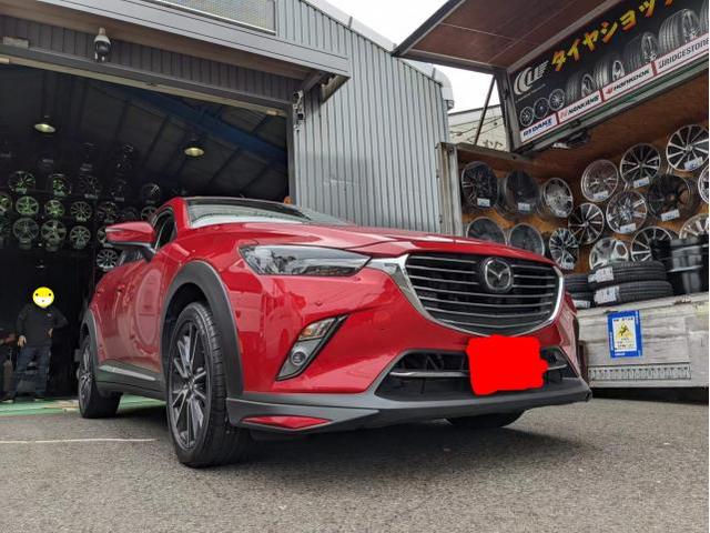 箕島店！マツダ CX-3 215/50R18 TOYO SUV用タイヤに交換！SUV車の交換もツーエルにお任せください(^^)/【広島 箕島 神辺 福山 岡山 井原 笠岡】TOYO プロクセス CL1 SUVが当店おすすめです(*'ω'*)