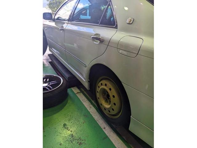箕島店！ クラウン 225/40R19 ナンカン タイヤ交換 ！パンクの為スペアでご来店！パンク修理もツーエルにお任せください(^^)/【広島県 福山市 箕島町 神辺町 岡山県 井原市 笠岡市 倉敷市 】（22540R19/2254019）