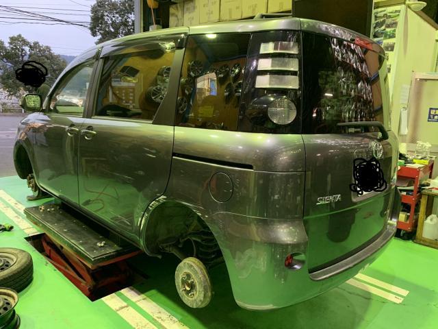 箕島店！トヨタ シエンタ 中古 社外 ホイール交換！買取もツーエルにお任せください(^^)/【広島県 福山市 箕島町 神辺町 岡山県 井原市 笠岡市 倉敷市 】