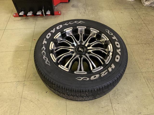 ツーエル 神辺店！トヨタ ハイエース インチアップ 215/65R16 ...