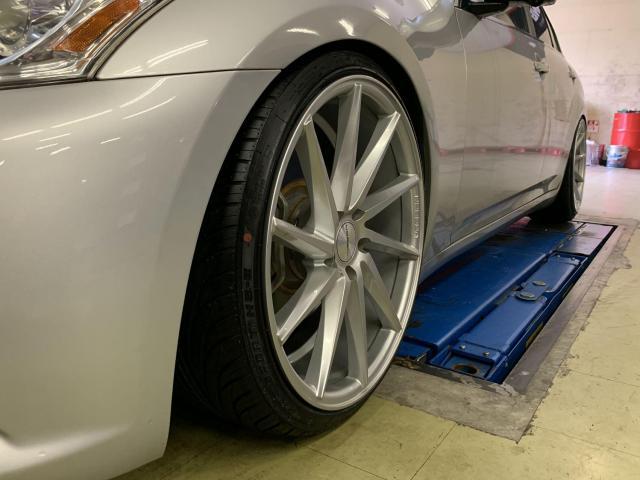 ツーエル 神辺店！インフィニティ 255/35R20 / 225/35R20 ナンカン タイヤ交換！サイズ違いもツーエルにお任せください(^^)/【広島県 福山市 箕島町 神辺町 岡山県 井原市 笠岡市 倉敷市 】日産 NS-2 車高調 