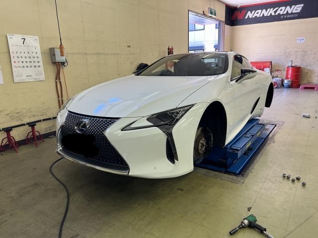 ツーエル 神辺店！レクサス LC500h 245/45R20 275/40R20 持ち込み交換！ランフラットタイヤもツーエルにお任せください(^^)/【広島県 福山市 箕島町 神辺町 岡山県 井原市 笠岡市 倉敷市 】持込 ブリヂストン 