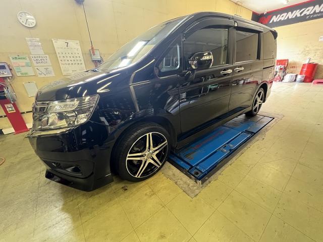 ツーエル 神辺店！ホンダ ステップワゴン スパーダ  225/40R18 タイヤ交換！インチアップもツーエルにお任せください(^^)/【広島県 福山市 箕島町 神辺町 岡山県 井原市 笠岡市 倉敷市 】ナンカン NANKANG 海外製タイヤ