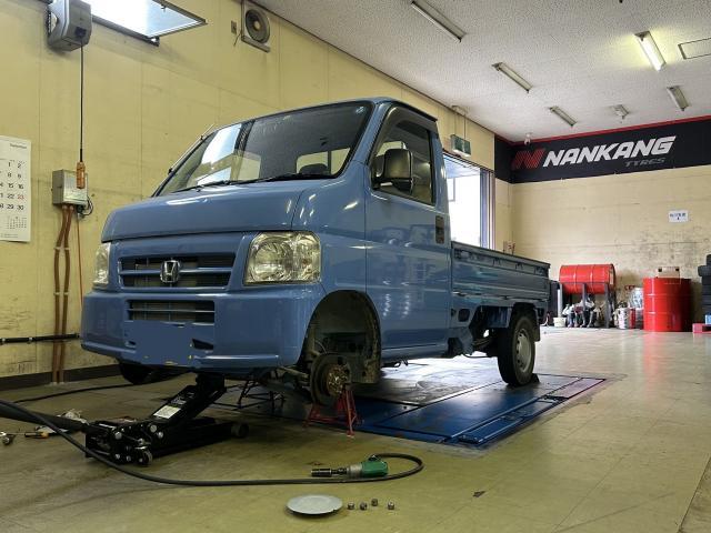 ツーエル 神辺店！ホンダ アクティ 145/80R12 6 PR ナンカン FT-9 タイヤ交換！ホワイトレターもツーエルにお任せください(^^)/【広島県 福山市 箕島町 神辺町 岡山県 井原市 笠岡市 倉敷市 】NANKANG 軽トラ