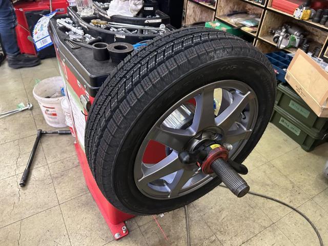 ツーエル 神辺店！155/65R14 スタッドレス ホイールセット交換！中古・新品もツーエルにお任せください(^^)/【広島県 福山市 福山駅 西桜町 箕島町 神辺町 岡山県 井原市 笠岡市 倉敷市 山手町 駅家町 タント ワゴンR 買取
