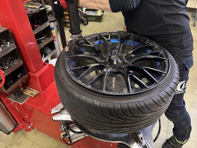 ツーエル 神辺店！トヨタ 86 フロント 裏組交換！持込もツーエルにお任せください(^^)/【広島県 福山市 福山駅 西桜町 箕島町 神辺町 岡山県 井原市 笠岡市 倉敷市 山手町 駅家町 】225/35R18 ナンカン NS-2 持ち込み