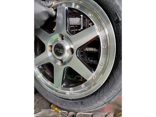 ツーエル 箕島店！スズキ パレット 165/55R15 新品タイヤと中古ホイール交換！軽自動車カスタムもツーエルにお任せください(^^)/【広島県 福山市 福山駅 西桜町 箕島町 神辺町 岡山県 井原市 笠岡市 倉敷市 山手町 駅家町 】