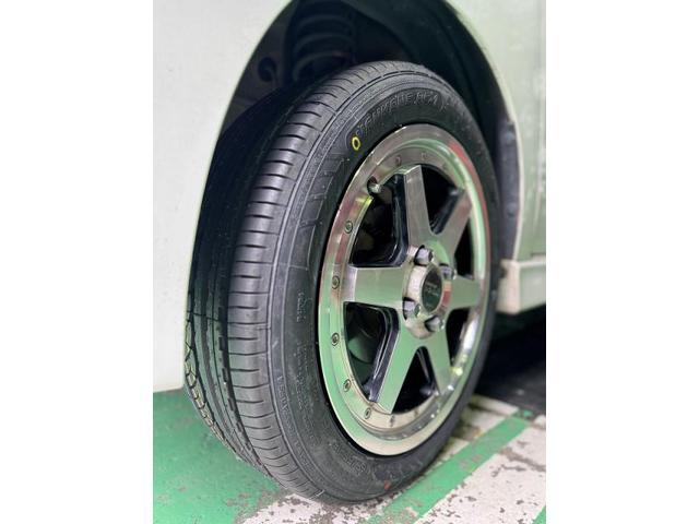 ツーエル 箕島店！スズキ パレット 165/55R15 新品タイヤと中古ホイール交換！軽自動車カスタムもツーエルにお任せください(^^)/【広島県 福山市 福山駅 西桜町 箕島町 神辺町 岡山県 井原市 笠岡市 倉敷市 山手町 駅家町 】