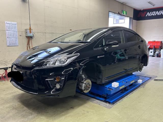 ツーエル 神辺店！トヨタ プリウス 215/40R18 タイヤ交換！ナンカン NANKANG タイヤもツーエルにお任せください(^^)/【広島県 福山市 福山駅 西桜町 箕島町 神辺町 岡山県 井原市 笠岡市 倉敷市 山手町 駅家町 】