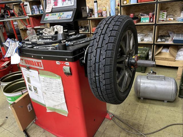 ツーエル 神辺店！スズキ スペーシアカスタム 155/65R14 TOYOタイヤ交換！スタッドレスもツーエルにお任せください(^^)/【広島県 福山市 福山駅 西桜町 箕島町 神辺町 岡山県 井原市 笠岡市 倉敷市 山手町 駅家町】冬タイヤ