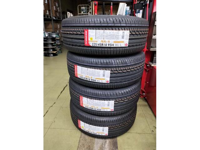 ツーエル 神辺店！トヨタ クラウンアスリート 225/45R18 ナンカン AS-1 タイヤ交換！台湾製 輸入タイヤもお任せください(^^)/【広島県 福山市 福山駅 西桜町 箕島町 神辺町 岡山県 井原市 笠岡市 倉敷市 山手町 駅家町】