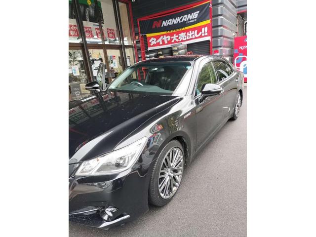 ツーエル 神辺店！トヨタ クラウンアスリート 225/45R18 ナンカン AS-1 タイヤ交換！台湾製 輸入タイヤもお任せください(^^)/【広島県 福山市 福山駅 西桜町 箕島町 神辺町 岡山県 井原市 笠岡市 倉敷市 山手町 駅家町】