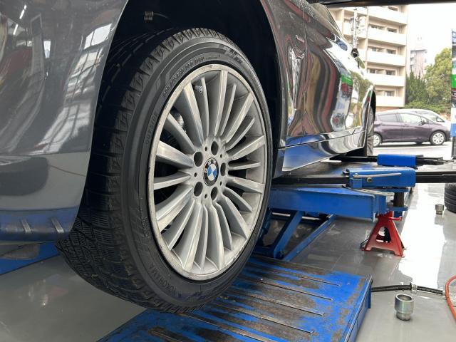 ツーエル 中央店！BMW 4シリーズ 420i 冬タイヤから夏タイヤ履き替え 225/45R18！タイヤ保管サービスもお任せください(^^)/【広島県 福山市 福山駅 西桜町 箕島町 神辺町 岡山県 井原市 笠岡市 倉敷市 山手町 駅家町 