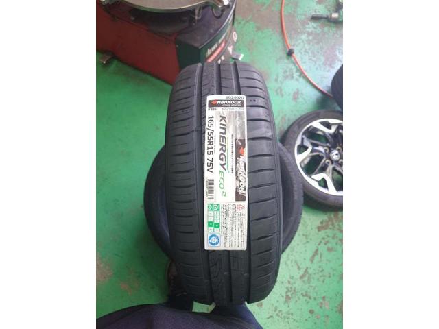 ツーエル 箕島店！ホンダ Nボックス N-BOX 165/55R15 Hankook ハンコック K435 タイヤ交換！軽自動車のタイヤ交換もお任せください(^^)/【広島県 福山市  箕島町 神辺町 駅家町 岡山県 井原市 笠岡市 倉敷】