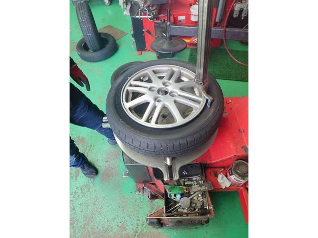 ツーエル 箕島店！軽自動車 ダイハツ  ムーヴ 155/65R14 ブリヂストン ニューノ タイヤ交換！中古タイヤ・ホイール交換もお任せください(^^)/【広島県 福山市  箕島町 神辺町 駅家町 岡山県 井原市 笠岡市 倉敷市】