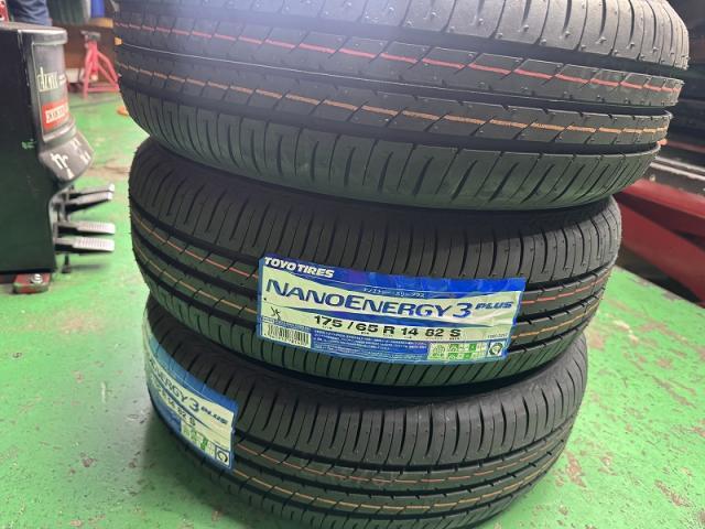 ツーエル 箕島店！コンパクトカー マツダ デミオ 175/65R14 TOYO NANOENERGY3PLUS タイヤ交換！国産タイヤもお任せください(^^)/【広島県 福山市  箕島町 神辺町 駅家町 岡山県 井原市 笠岡市 倉敷市】
