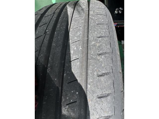 ツーエル 箕島店！ヒビ割れあり！マツダ CX-3 225/45R18 ラウフェン LH02 夏タイヤ交換！新品 海外製タイヤ交換もお任せください(^^)/【広島県 福山市  箕島町 神辺町 駅家町 岡山県 井原市 笠岡市 倉敷市】