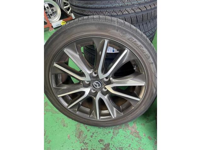 ツーエル 箕島店！ヒビ割れあり！マツダ CX-3 225/45R18 ラウフェン LH02 夏タイヤ交換！新品 海外製タイヤ交換もお任せください(^^)/【広島県 福山市  箕島町 神辺町 駅家町 岡山県 井原市 笠岡市 倉敷市】