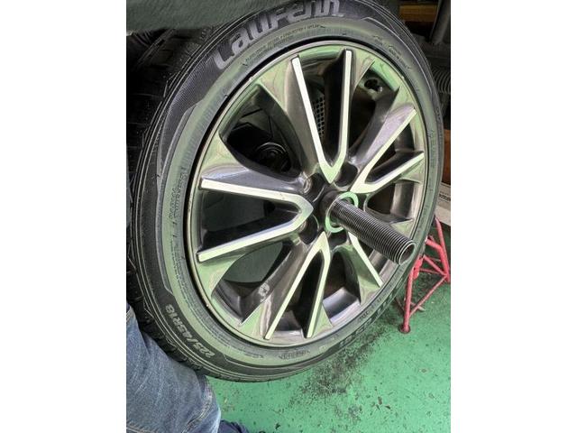 ツーエル 箕島店！ヒビ割れあり！マツダ CX-3 225/45R18 ラウフェン LH02 夏タイヤ交換！新品 海外製タイヤ交換もお任せください(^^)/【広島県 福山市  箕島町 神辺町 駅家町 岡山県 井原市 笠岡市 倉敷市】
