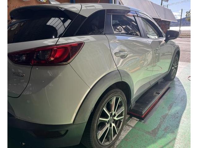 ツーエル 箕島店！ヒビ割れあり！マツダ CX-3 225/45R18 ラウフェン LH02 夏タイヤ交換！新品 海外製タイヤ交換もお任せください(^^)/【広島県 福山市  箕島町 神辺町 駅家町 岡山県 井原市 笠岡市 倉敷市】