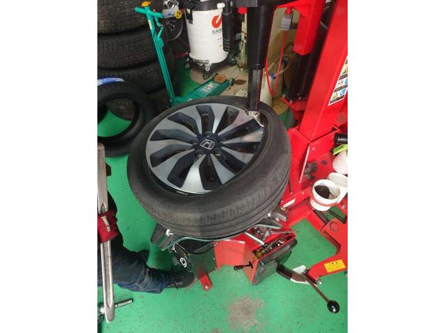 ツーエル 箕島店！ホンダ アコード バーストの為 レッカー来店！225/50R17 TOYO NANOENERGY3PLUS タイヤ交換！バーストタイヤ交換もお任せください(^^)/【広島県 福山市  箕島町 神辺町 駅家町 岡山県 井原】