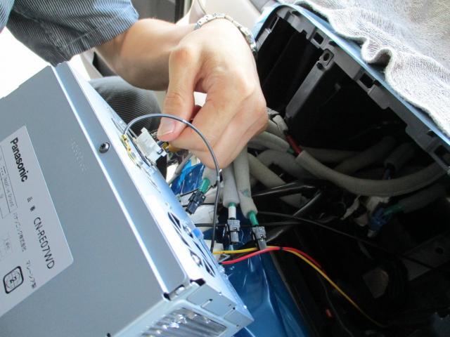 ダイハツ　ムーヴキャンバス　LA800S　ナビ取り付け　ETC取り付け　岡山市北区　岡山市南区　岡山市東区　岡山市中区　倉敷市