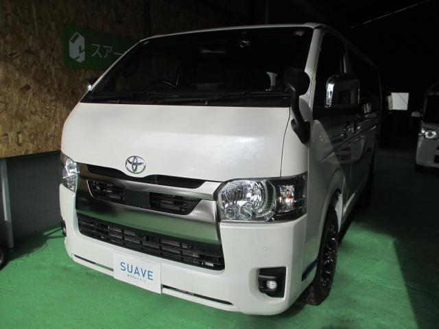 トヨタ　ハイエースバン　ドアバイザー取付 パーツ取付　修理　故障　レンタカー　レッカー　積載車　車検　下中野　岡山市北区　岡山市南区　岡山市中区　岡山東区　総社市　倉敷市　高梁市　玉野市　備前市　赤磐市