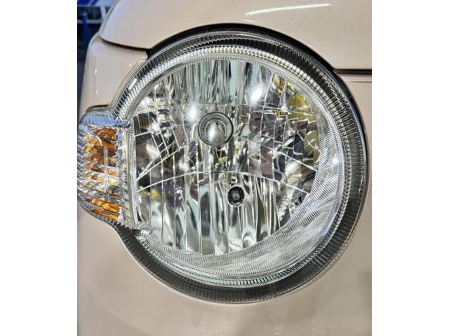 ダイハツ　ミラココア　ヘッドライトリペア　磨き＆コーティング施工【福山市・井原市・府中市　持込でのタイヤ交換・ドライブレコーダー取付など各種パーツ取付大歓迎受付中！もちろん修理・メンテナンス・車検・整備もカーテックへ！】