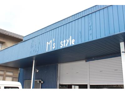 倉敷市新田のM’s styleです!