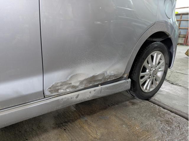 日産　デイズ　板金・塗装修理　板金塗装はエムズストーリーにお任せください！バンパーを擦ってしまった…ボディにキズが…ぶつけて凹んでしまった…等お気軽にお問合せ下さい！　広島市全域　呉市　東広島市　廿日市市　海田町　熊野町　府中町　