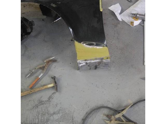 セリカ　フェンダー　鈑金　修理【広島県　福山市・府中市・井原市でキズ・凹み修理・事故による鈑金・塗装修理・持込でのパーツ取付ならピュアオート　川北店へ！見積もり無料！】