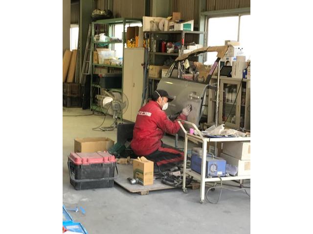 カーコン3rd工法1級の試験！！【広島県　福山市・府中市・井原市でキズ・凹み修理・事故による鈑金・塗装修理・持込でのパーツ取付ならピュアオート　川北店へ！見積もり無料！】