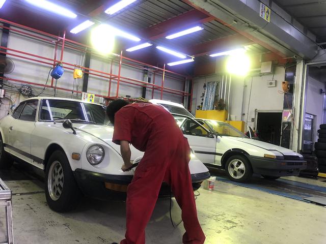 昭和の車たち（田頭）【尾道市　福山市　三原市でお車の整備・車検・メンテナンス・修理　全部マルっと　カープランニング広島　へまかせんさい！！】