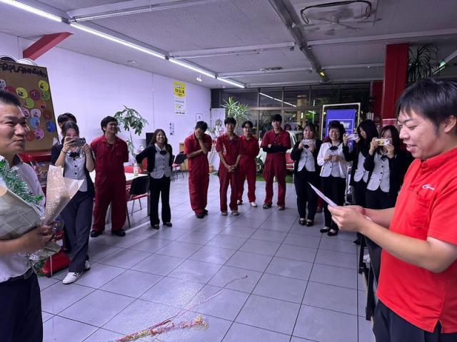 ２０年目の仲間だきゃ～（田頭）【尾道市　福山市　三原市でお車の整備・車検・メンテナンス・修理/ 板金・塗装　全部マルっと　カープランニング広島　へまかせんさい！！】