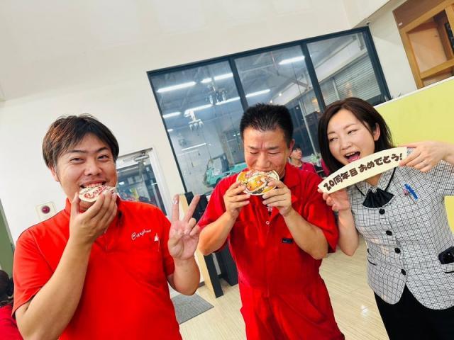 ２０年目の仲間だきゃ～（田頭）【尾道市　福山市　三原市でお車の整備・車検・メンテナンス・修理/ 板金・塗装　全部マルっと　カープランニング広島　へまかせんさい！！】