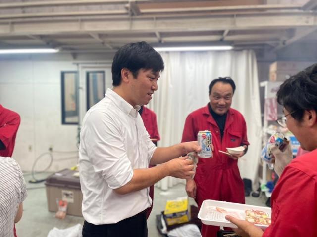 ２０年目の仲間だきゃ～（田頭）【尾道市　福山市　三原市でお車の整備・車検・メンテナンス・修理/ 板金・塗装　全部マルっと　カープランニング広島　へまかせんさい！！】