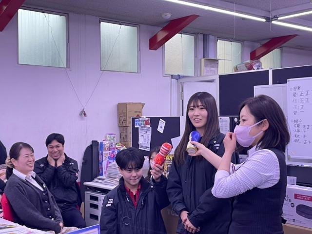 年間表彰式３（田頭）【尾道市　福山市　三原市でお車の整備・車検・メンテナンス・修理/ 板金・塗装　全部マルっと　カープランニング広島　へまかせんさい！！】