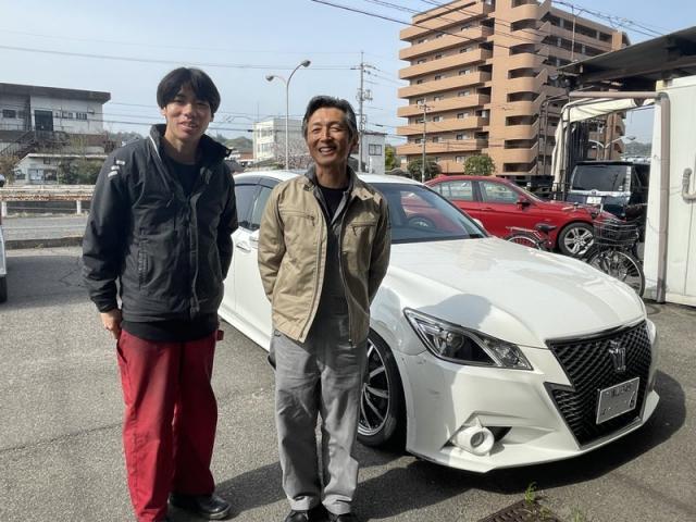 鈑金塗装の越智ヒロト（田頭）【尾道市　福山市　三原市でお車の整備・車検・メンテナンス・修理/ 板金・塗装　全部マルっと　カープランニング広島　へまかせんさい！！】