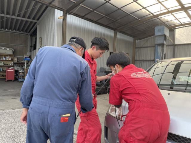 平和な新メンバー（田頭）【尾道市　福山市　三原市でお車の整備・車検・メンテナンス・修理/ 板金・塗装　全部マルっと　カープランニング広島　へまかせんさい！！】