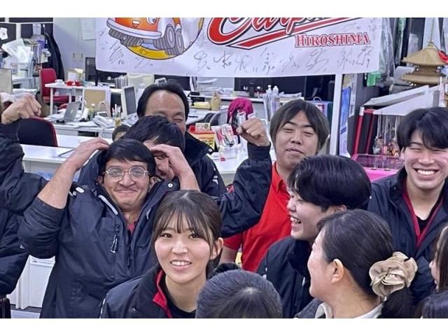 人と人（田頭）【尾道市　福山市　三原市でお車の整備・車検・メンテナンス・修理/ 板金・塗装　全部マルっと　カープランニング広島　へまかせんさい！！】