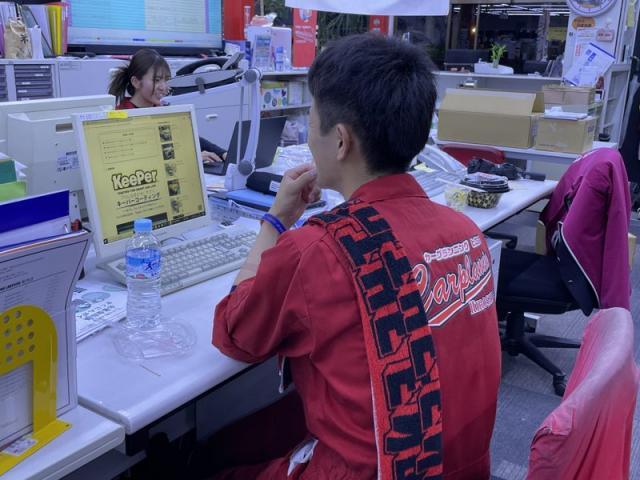 県大会に向けて（田頭）【尾道市　福山市　三原市でお車の整備・車検・メンテナンス・修理/ 板金・塗装　全部マルっと　カープランニング広島　へまかせんさい！！】