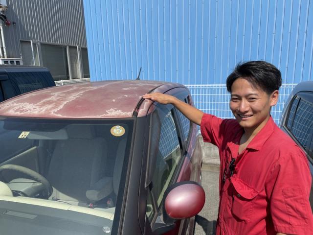 ハゲ・・・（田頭）【尾道市　福山市　三原市でお車の整備・車検・メンテナンス・修理/ 板金・塗装　全部マルっと　カープランニング広島　へまかせんさい！！】