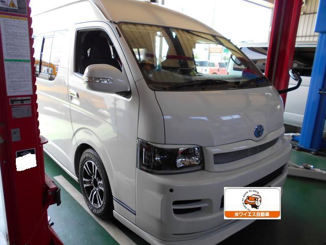 トヨタ　ハイエース　ヘッドライト交換　山口　阿知須　佐山　車のことなら㈱ワイエス自動車へお任せ！