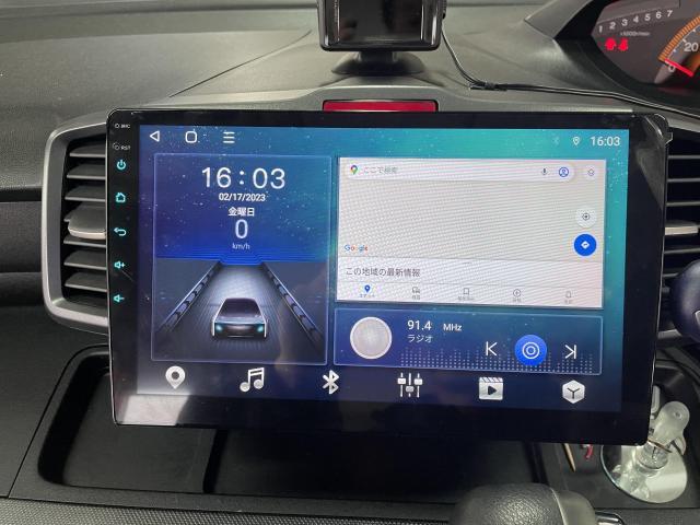 フリードGB3　メーカーナビから10.1インチアンドロイドナビへ交換