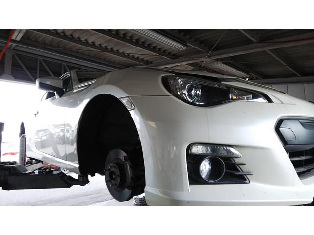 スバル　BRZ　車検（ナビ・ドラレコ・部品持ち込み取り付け対応　自動車整備　鈑金塗装　12か月点検　車検　オイル交換　レンタカーはさのオートセンター）