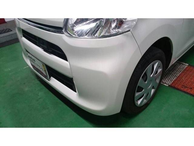 タント　フロントバンパー　キズ修理（総社市　倉敷市　真備町　岡山市　高梁市　新車中古車販売　自動車　整備　修理　鈑金塗装　事故修理　12か月点検　車検　オイル交換　シートクリーニング　レンタカー パーツ持ち込みはさのオートセンター）